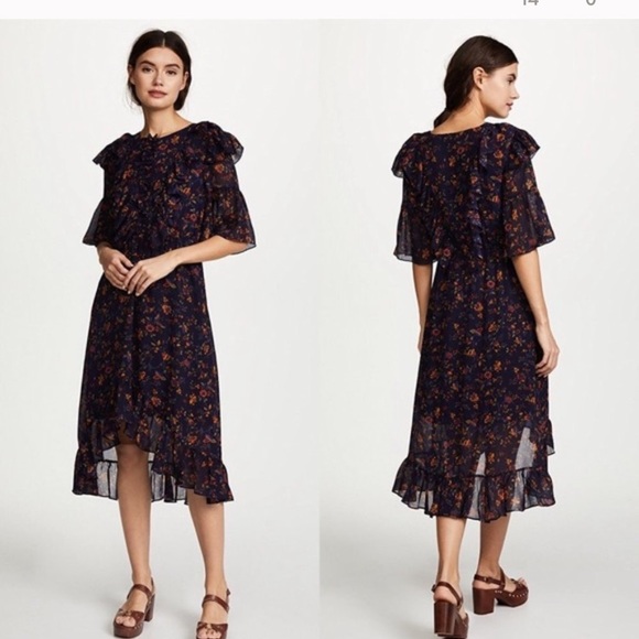 Madewell Dresses & Skirts - Madewell Floral Midi Dress